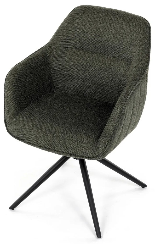 Set de scaune de sufragerie cu mecanism deîntoarcere HC-536 GRN2, 2 buc.