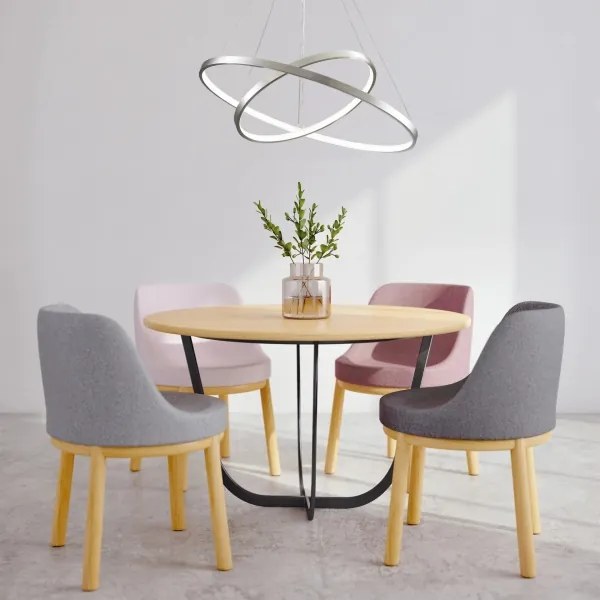 Lustră LED pe cablu LEA LED/35W/230V 4000K d. 60 cm crom