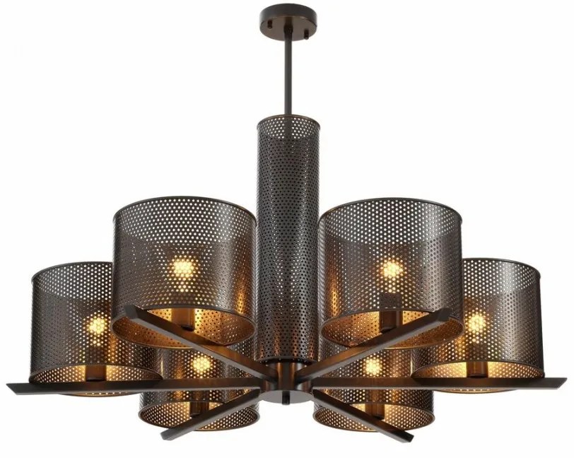 Candelabru design modern LUX Morrison, bronz lucios 114762 HZ