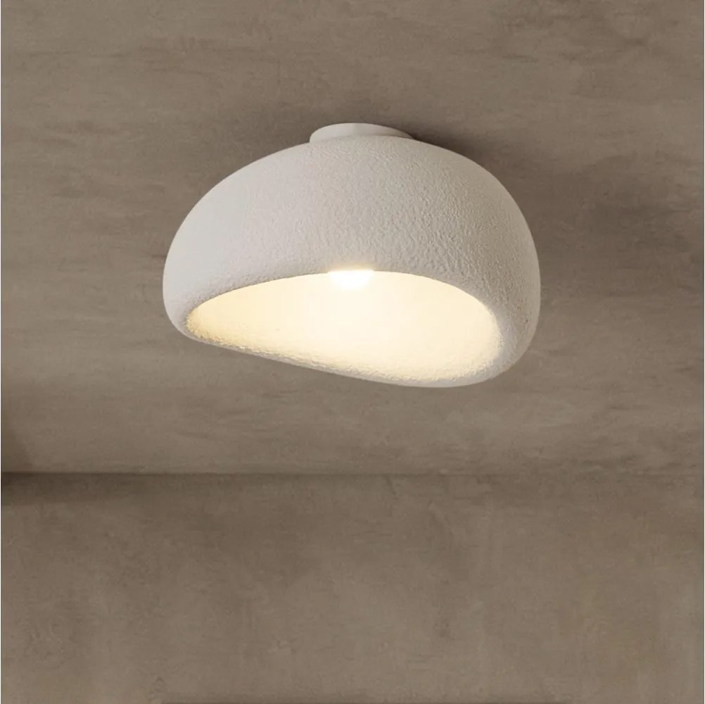 BRILAGI - Plafonieră WABI SABI 1xE27/60W/230V Ø 40 cm albă