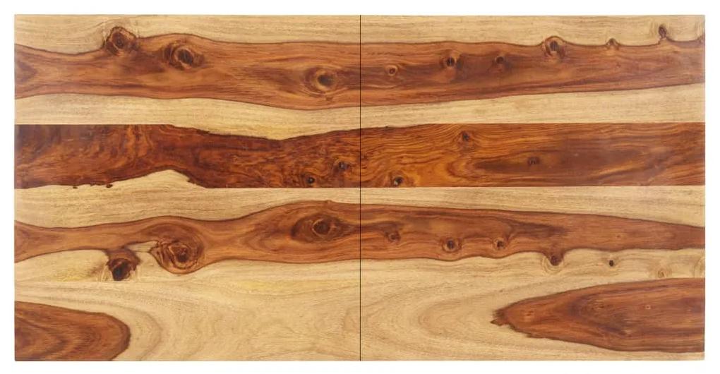285982 vidaXL Blat de masă, 60 x 120 cm, lemn masiv de sheesham 15-16 mm
