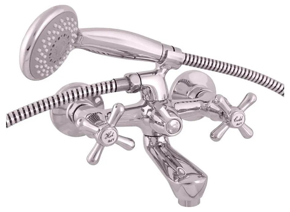 RAV Slezák MK154.5/1 - Set pentru cadă cu baterie MORAVA, crom lucios