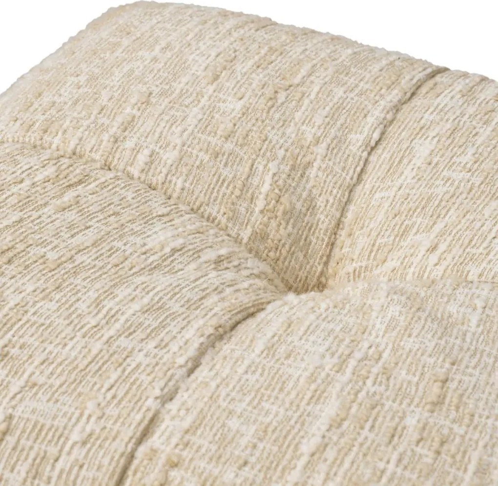 Taburete design LUX Dorantes, Boucle sonata crem