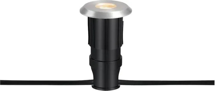 Markslöjd 107717 - Corp de iluminat LED încastrat pentru exterior GARDEN24 3W/24V IP44 negru/crom mat