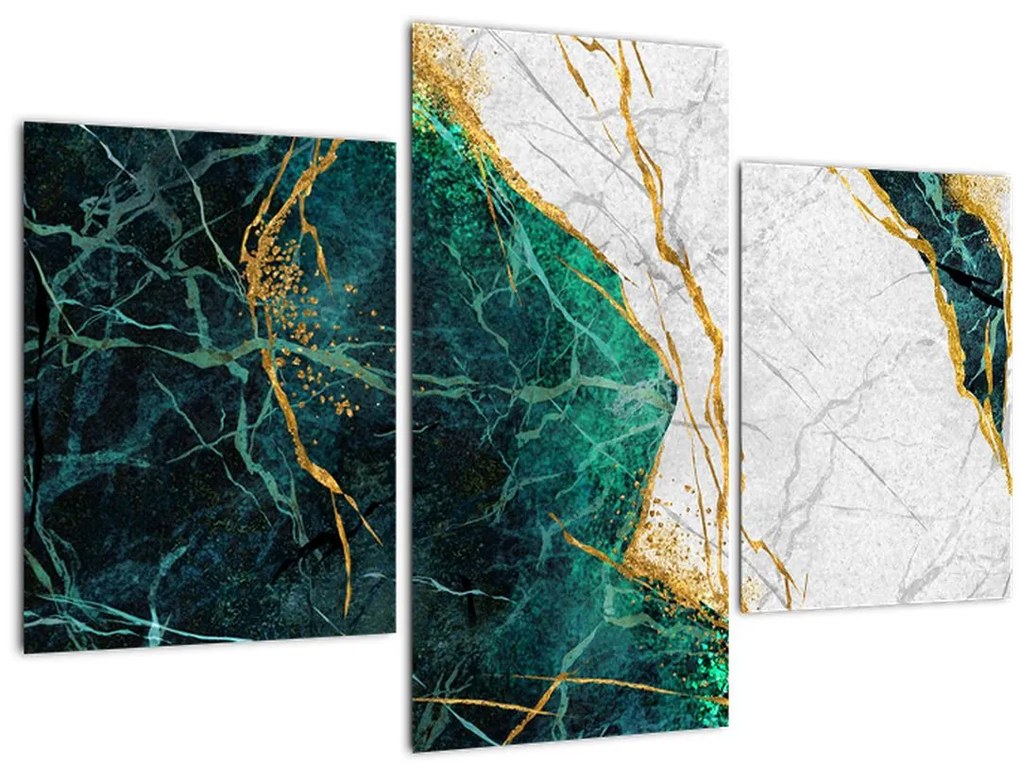 Tablou - Marmură turcoaz (90x60 cm)