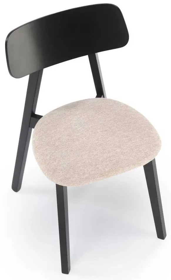 Scaun de bucătărie Hope, bej / negru