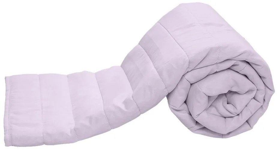 Pilota matlasata de vara 140x200 cm cu husa pentru perna SUMMER 45x75 cm, violet