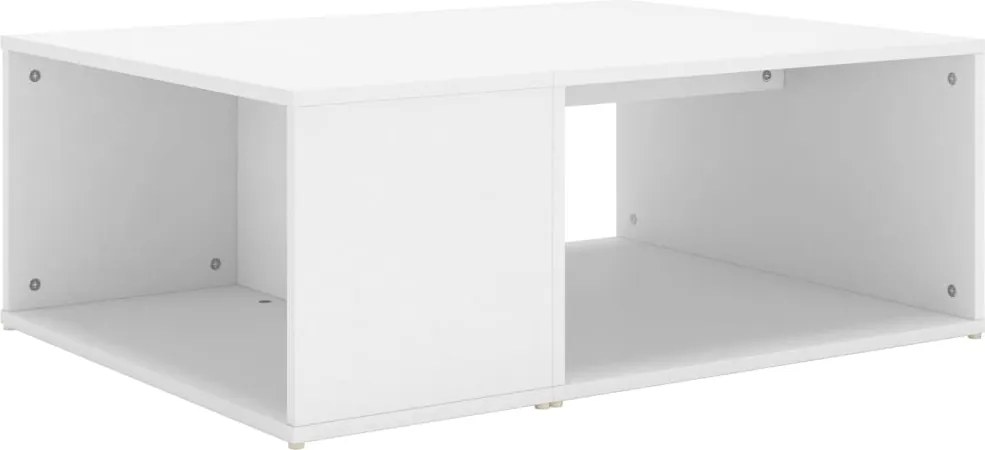 vidaXL Măsuță de cafea, alb, 90x67x33 cm, lemn prelucrat