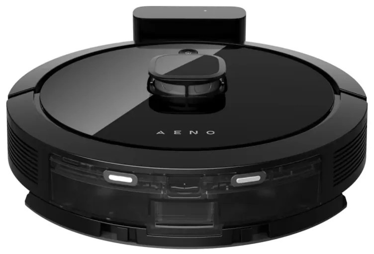 Aspirator robotic AENO ARC0007S, 4000Pa, 5200 mAh, 300 m2, Cartografiere, Wi-Fi, Comenzi vocale, Autonomie până la 250 min, Negru