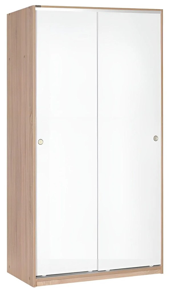 Dulap Adore Slide Compact, 2 usi glisante, 94 x 182 x 52 cm