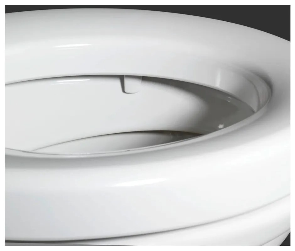 Capac WC pentru seniori Wenko Secura, 43,5 x 37 cm