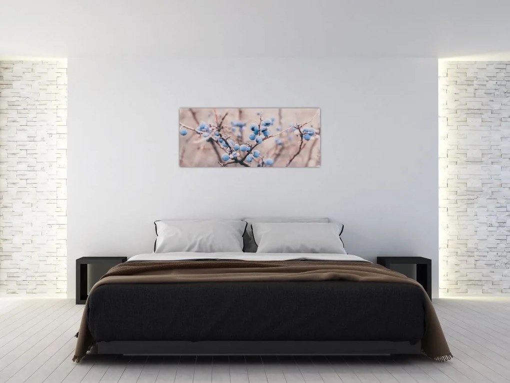 Tablou cu fructe pe tufiș (120x50 cm)