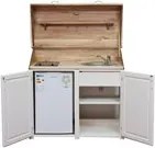 Mobila bucatarie  CHICINETA MICA, L130 60 H115 cm, lemn masiv