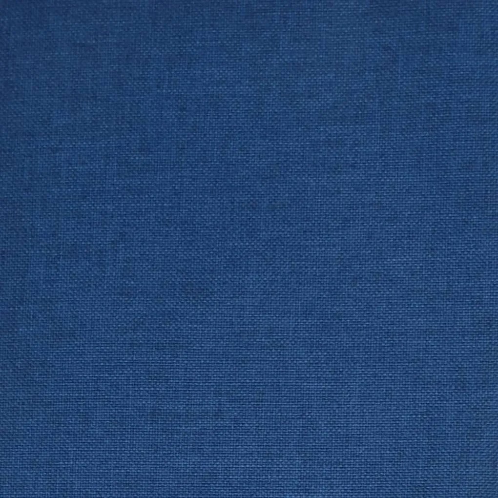 Scaune de masa pivotante, 2 buc., albastru, textil 2, Albastru