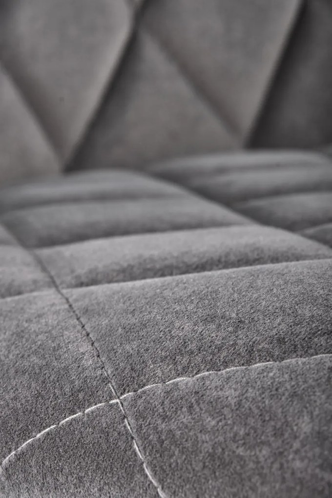 Scaun K450 velvet gri