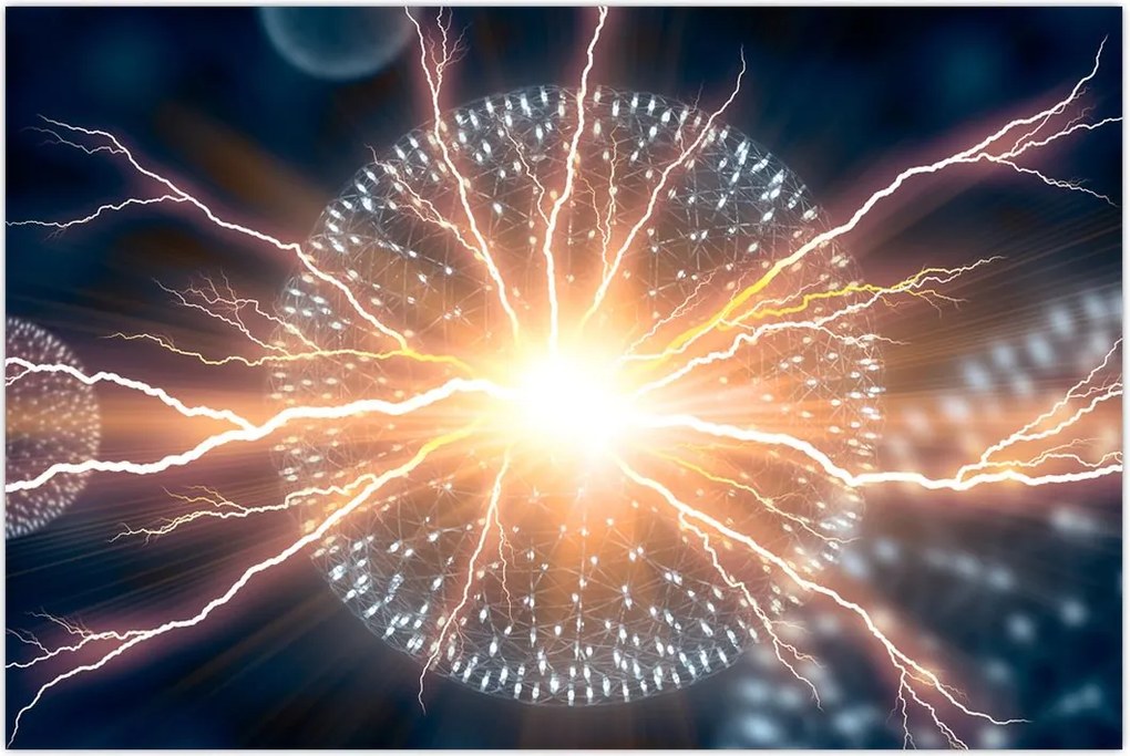 Tablou - Atom (90x60 cm)