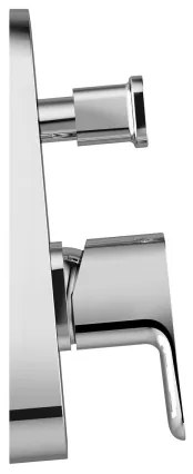 Ravak X070134 - Baterie pentru duș, montaj incastrat FREE, crom lucios