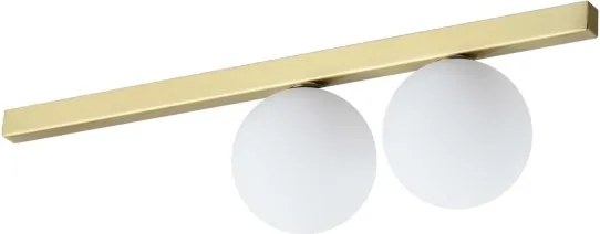 Abajur de rezervă pentru plafonieră/aplică Ideal Lux BINOMIO alb