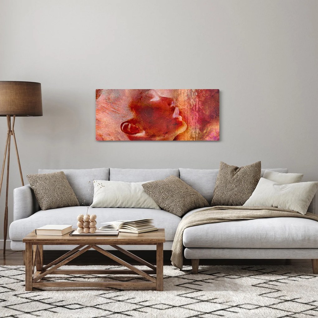 Tablou - Profilul feței feminine (120x50 cm)