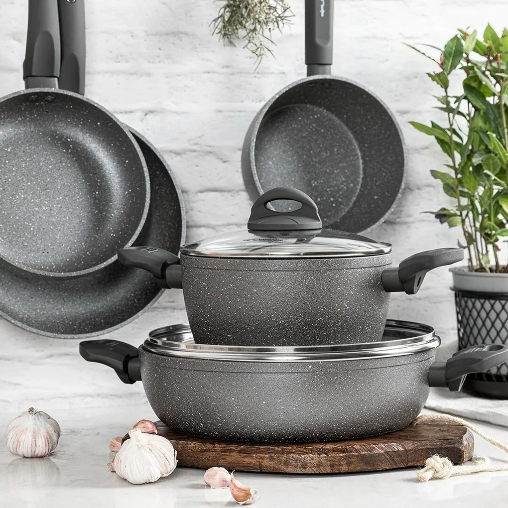 Florina Tigaie din aluminiu Lava 20 cm, diam. 20 cm