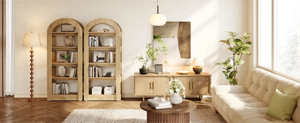 RAM1- Rafturi, biblioteca, depozitare carti 80 cm, living, birou, camera copii - Maro