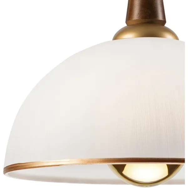 Lustr retractabil CHIARA 1xE27/60W/230V maro/stejar