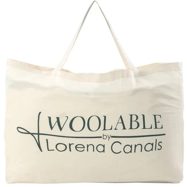 Covor tip traversă alb lavabil/țesut manual din lână 70x200 cm Enkang Ivory – Lorena Canals