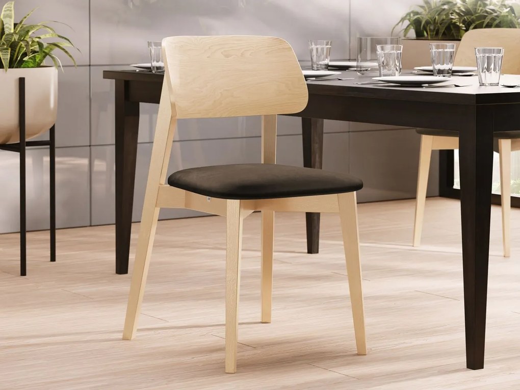 Scaun sufragerie KD 63 (Fag + maro) . Promo -16%. 1103455