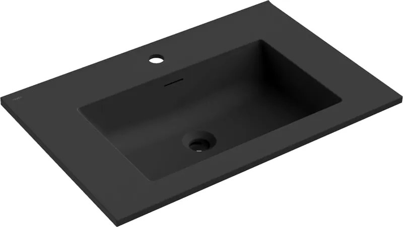 Mexen Otis chiuvetă încastrată în blat 71 x 46,5 cm, negru mat - 25187071