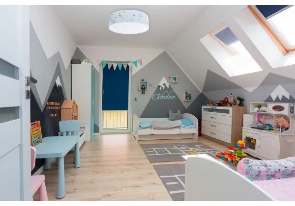 Plafonieră pentru copii SWEET DREAMS 2xE27/60W/230V d. 40 cm