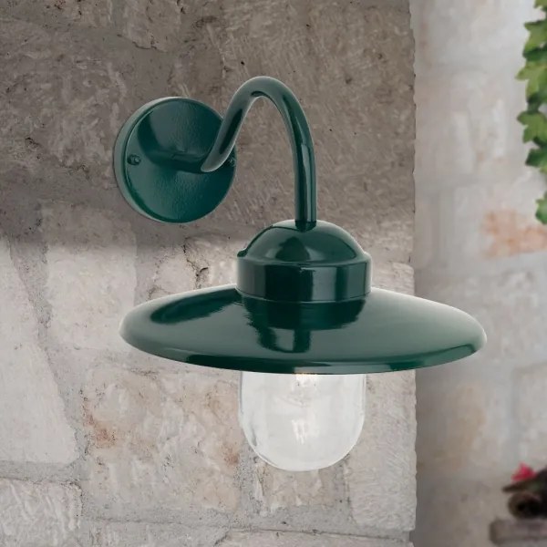 Lampă de perete de exterior Orion AL 11-1313 EDWARD 1xE27/60W/230V IP44 verde