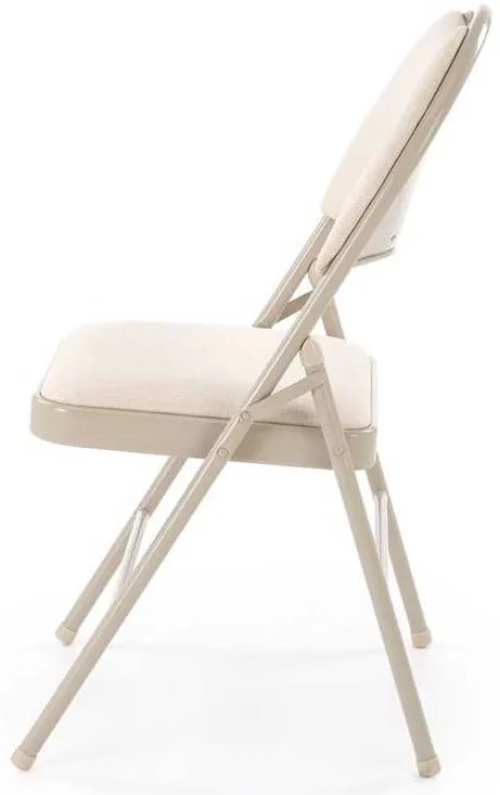 Scaun pliabil Dover, crem / bej