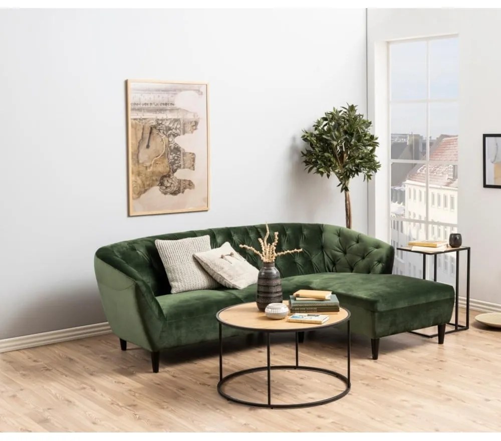 Masă cafea Actona Seaford, ⌀ 80 cm