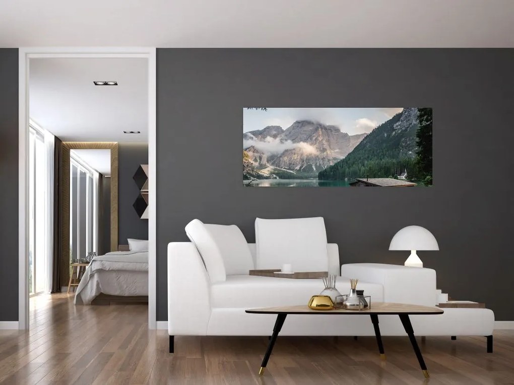 Tablou - Lake Prags (120x50 cm)