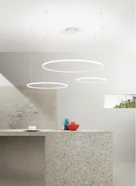 Ondaluce - Lustră LED reglabilă suspendată pe cablu SOEL LED/28W/230V+LED/38W+LED/47W