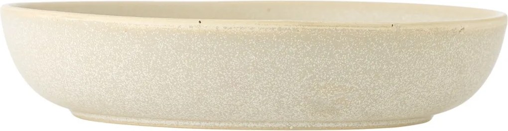 Bol mare din ceramică cu homar verde pictat, D29×H6,5 cm, „Hadden"