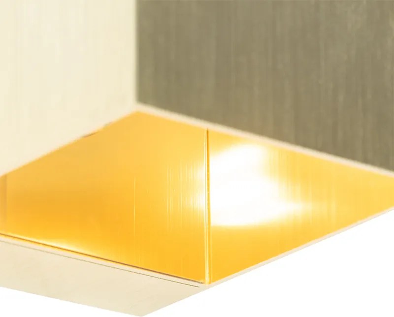 Lampa de perete moderna aurie - Transfer