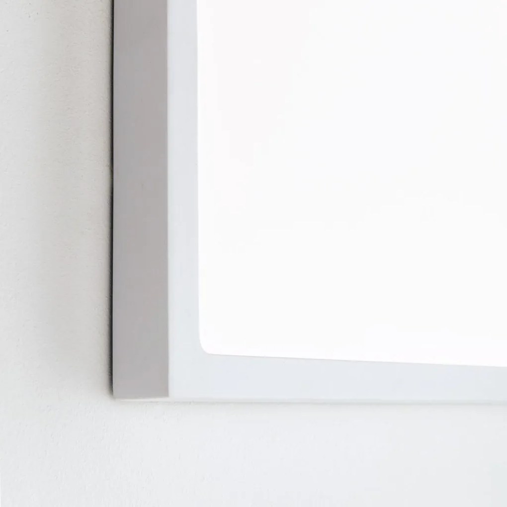 Plafoniera LED design slim LERO 30x30cm 3000K alba