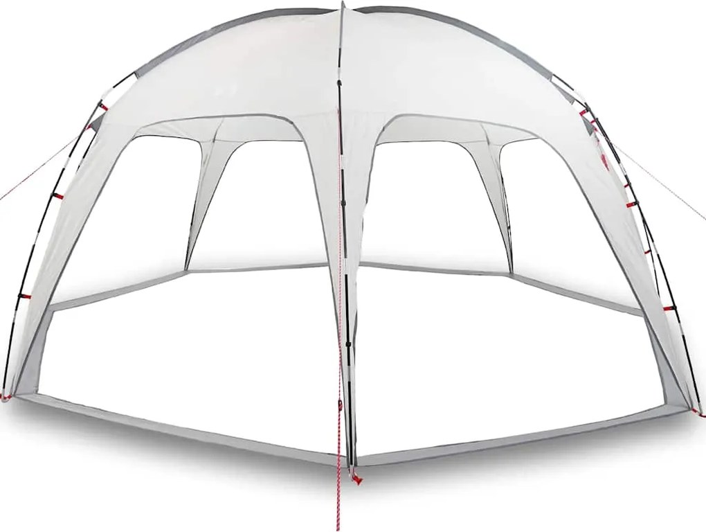 vidaXL Cort de petrecere gri rezistent la apă