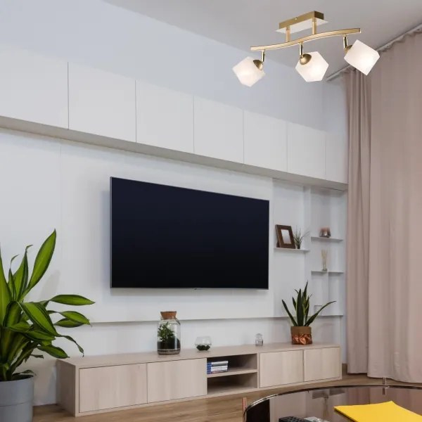 Spot KLARA 3xE14/60W/230V auriu