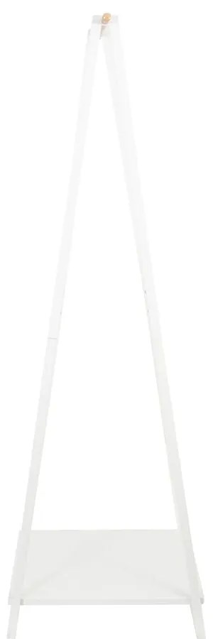 Suport cu raft pentru haine Compactor Portant Blanc