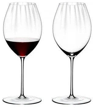 Set 2 pahare pentru vin, din cristal Performance Shiraz / Syrah Clear, 631 ml, Riedel