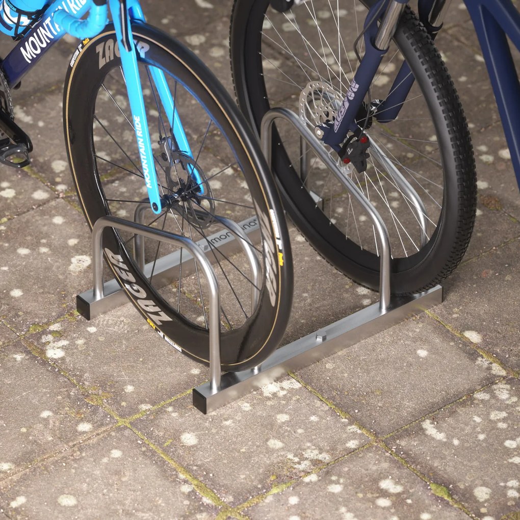 Deuba Suport pentru 2 biciclete - 50x32x27 cm
