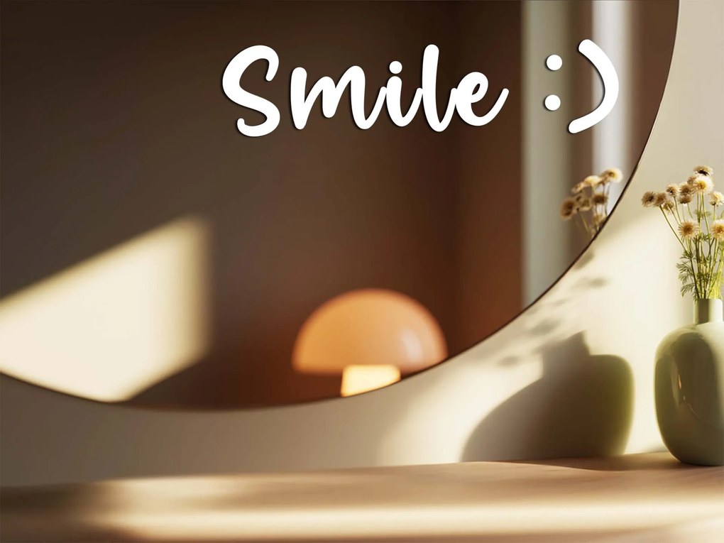 Autocolant pentru oglindă S21 – Smile