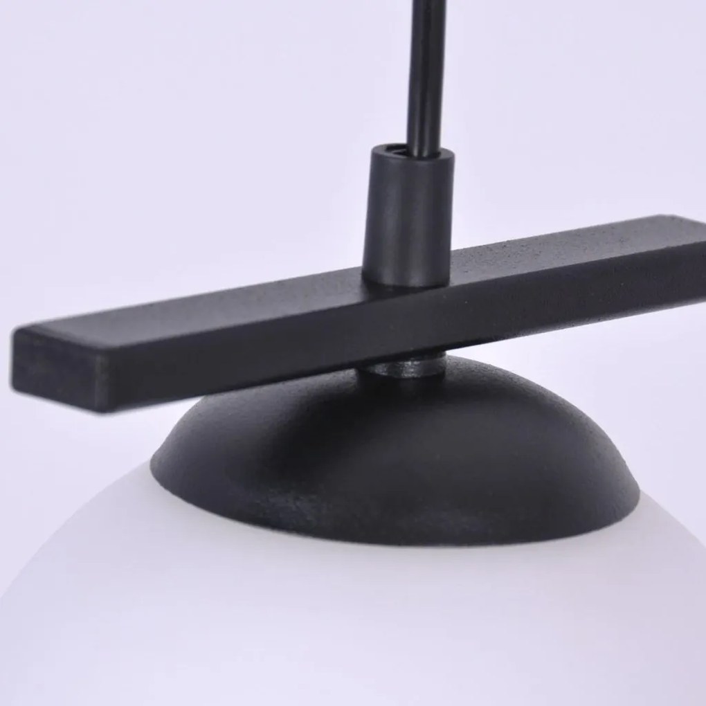 Pendul, Lustra Suspendata Moderna, Negru, 1xE14, GLOBE