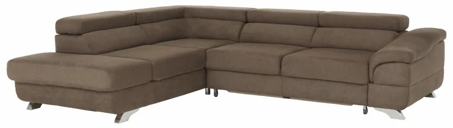 Colţar extensibil, maro, stânga, LEGAS
