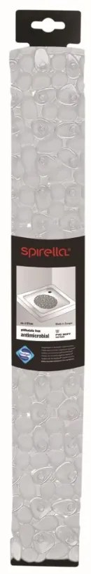 Spirella Suport antiderapant rotund pentru duș RIVERSTONE, transparent, 57 cm