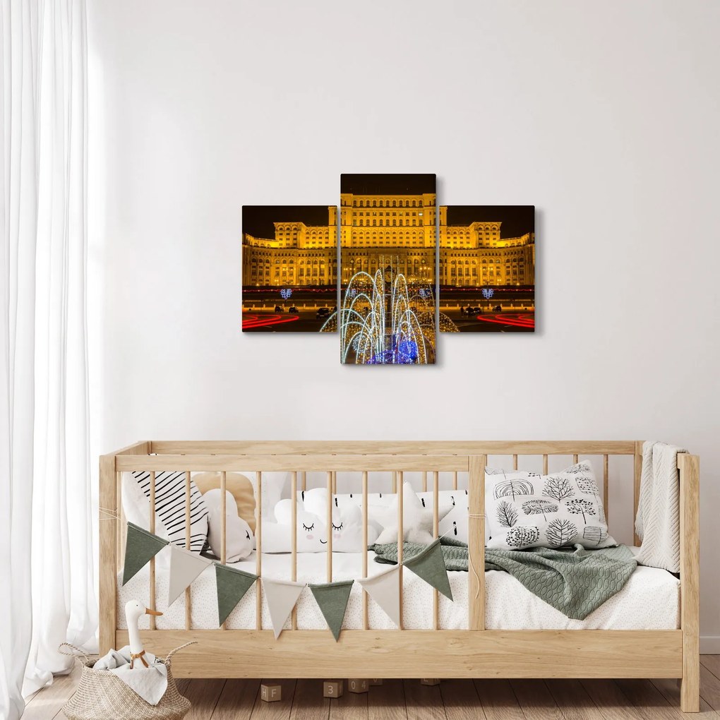 Tablou - Palatul Parlamentului, București, România (90x60 cm)