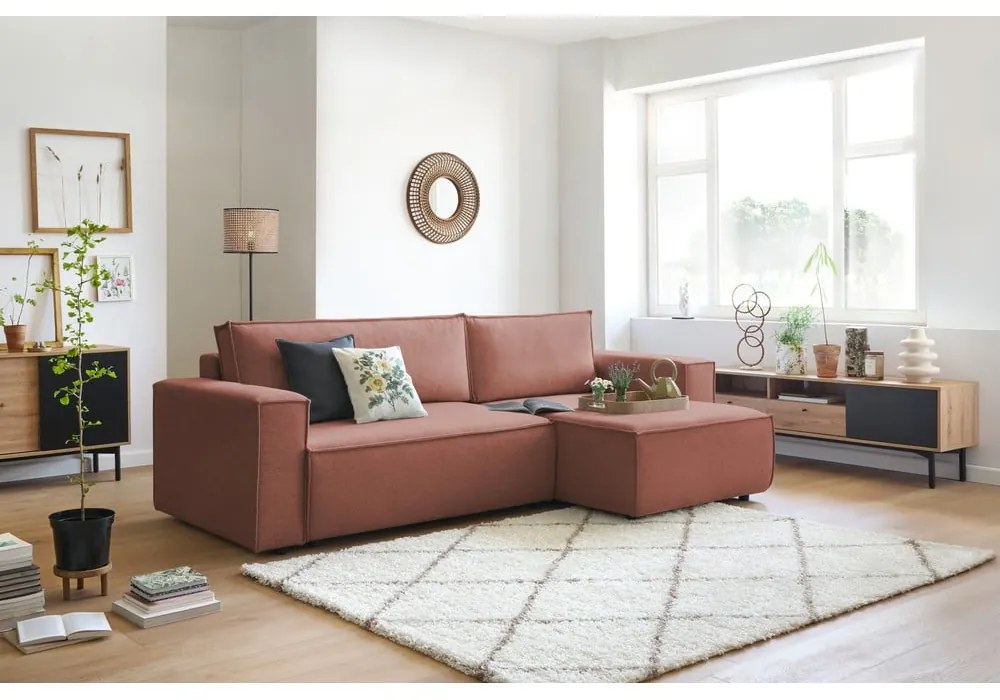 Colțar roz extensibil (cu colț variabil) Nihad – Bobochic Paris