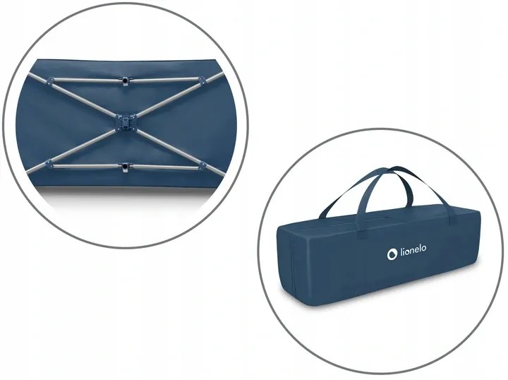 ShopJK PĂTUȚ DE CĂLĂTORIE LIONELO STEFI - BLUE NAVY